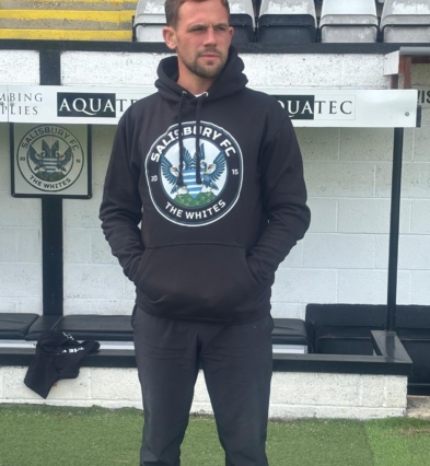 Hoodie (Large Badge) - Black